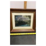 Southern Pacific Railroad Framed Matted Print 623