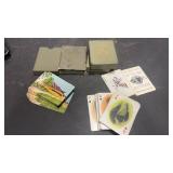 2 Decks Southern Pacific Playing Cards Complete