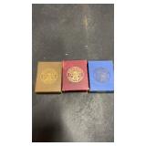 3 decks of Southern pacific playing cards