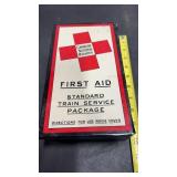 Empty Canadian National Railways First Aid Kit