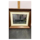 Framed Matted Southern Pacific Railroad Print