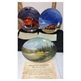 3 BNSF collector plates including COA