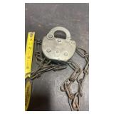 Boston & Maine Railroad Padlock No Key Adlake