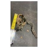 Brass Railroad Padlock & Key