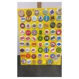 Railroad Pin Pinback Collection, Over 50 Pins,