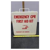 Conrail Railroad Metal First Aid Kit w/ Supplies