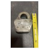 Burlington Northern Inc. Railroad Padlock No Key