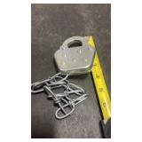 Burlington Santa Fe Railroad Padlock No Key