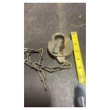 Chicago Burlington & Quincy Railroad Padlock &