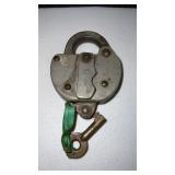 ERIE TRAIN lock with key