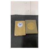 2 decks of rail road playing cards