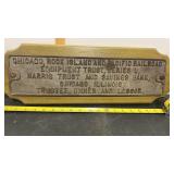 Chicago Rock Island &!Pacific Railroad Metal