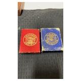 Lot of 2 decks of railroad playing cards