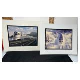 Picture of pioneer Zephyr and Burlingtons, Twin