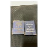 Lot of 2 decks of railroad playing cards