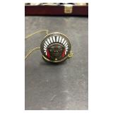 Quartz Native American Pocket Watch
