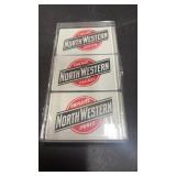 3 Sealed Decks Chicago Northwestern Railroad