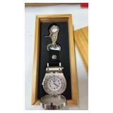 Union Pacific watch in wooden box appears to be