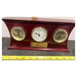 Norfolk Southern Railroad Barometer & Clock