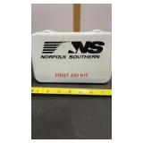 Norfolk Southern Metal First Aid Kit, Sealed NIP