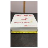 Conrail Railroad Metal First Aid Kit w/ Supplies