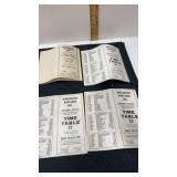 Burlington northern instruction and time table