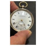 Acme Lever Samuel Manchester Pocket Watch Jeweled