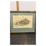 1987 Don Patterson 1 of 100 Framed Railroad