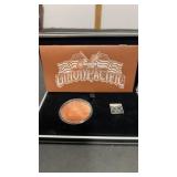 Union Pacific Union Employee Medallion in Case