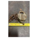 1968 Padlock No Key