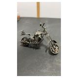 Small Metal motorcycle made of hardware