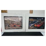 Train pictures approximately 10 x 7.5ï¿½
