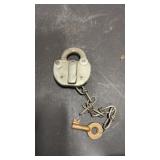 Portugal rail road lock