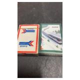 2 Sealed Amtrak Railroad Playing Cards Decks
