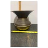 Virginia & Truckee Railroad Brass Spittoon