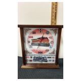 BNSF  table top train clock