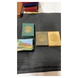 3 decks Southern Pacific lines Rail road cards