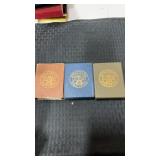 3 decks Southern Pacific lines Rail road cards