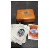 White Pass &  Yukon Route Playing Cards in Wood