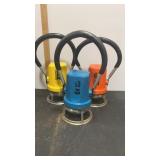 3 Railroad Style Lanterns Conair CSX & CP Rail