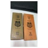 Vintage London coin boxes $5  Pennieï¿½s and $50