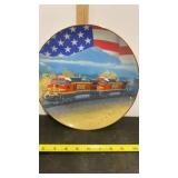 Burlington Northern Santa Fe Collectible Plate