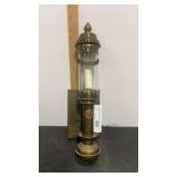 Antique Great Northern Railroad Wall Mount Candle