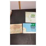 2 Burlington northern railroad maps and one