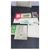 Vintage Railroad Ephemera, Frisco, Burlington,