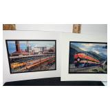 2 train pictures  serving Seattle and Great