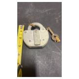 Adlake S.P. Co. Padlock & Key