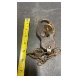 Yale St Louis Southwestern Railroad Padlock & Key