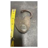 W W & Co. Padlock, No Key