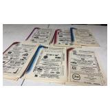 Vintage Lot Nebraska 1979 -1981 Plat Map Books,